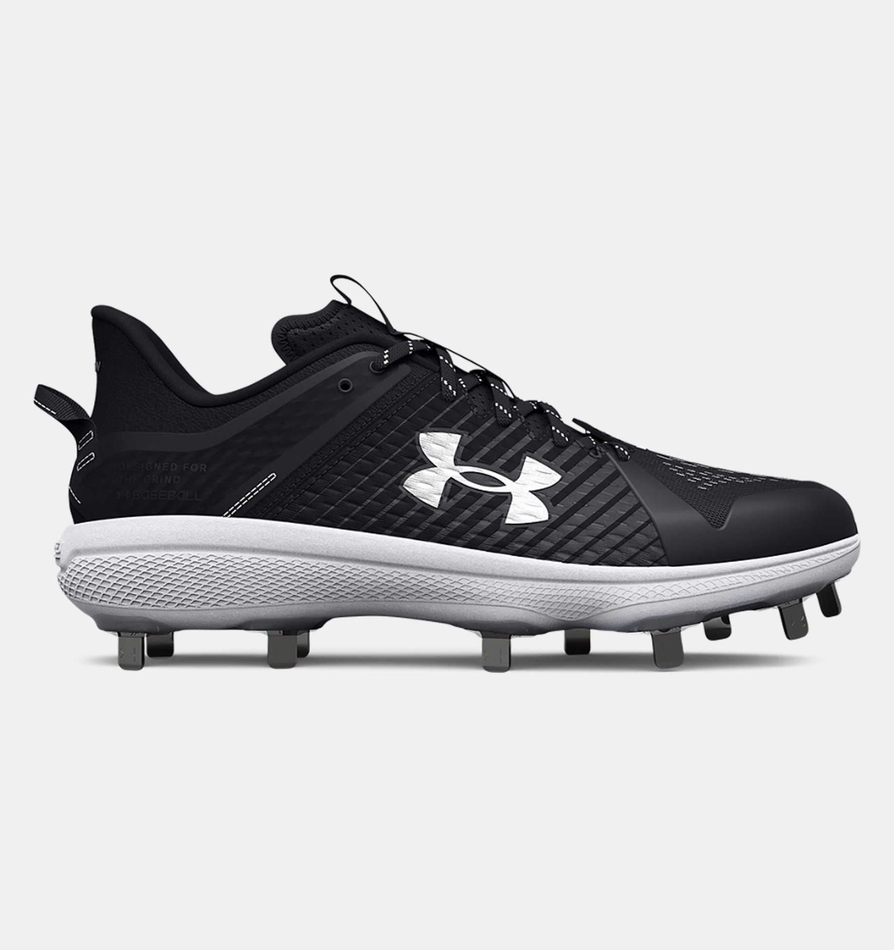 Under Armour Mens Yard Low St Baseball Shoe 